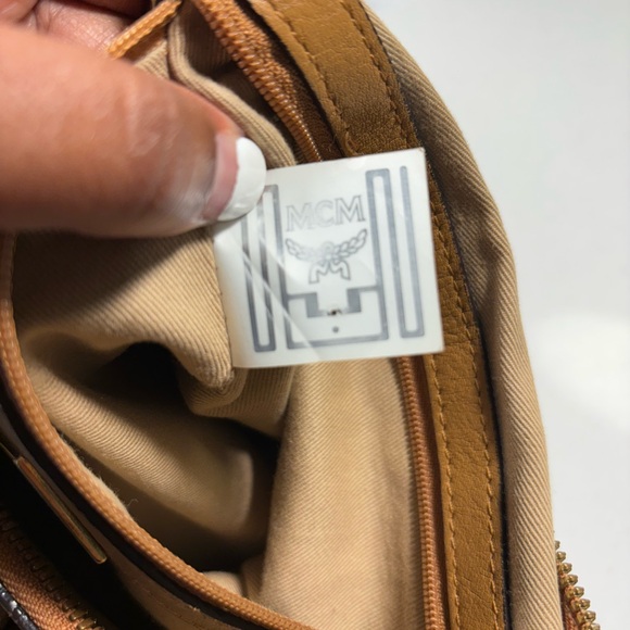 Preloved MCM Cognac hobo bag - Picture 8 of 17